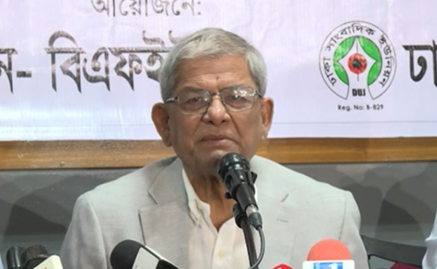 বিরোধী নেতারা শেখ হাসিনার ভাষায় কথা বলছেন: মির্জা ফখরুল